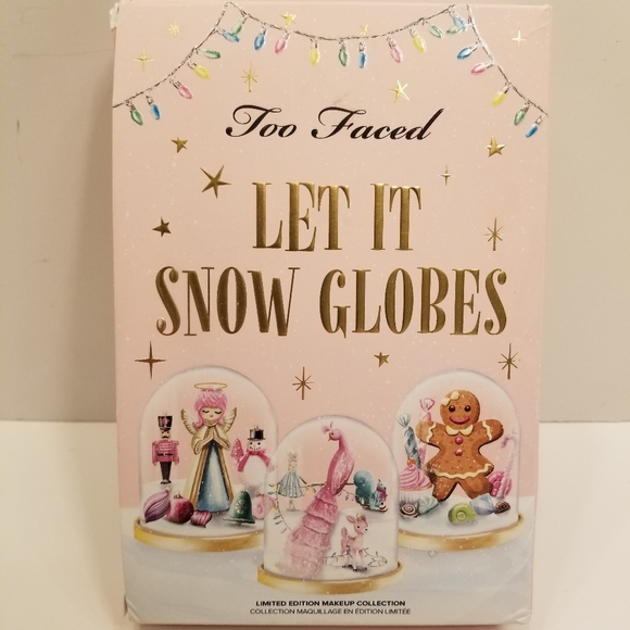 NIP Too Faced Let It Snow Globe “Taste of Christmas” Eye/Face Makeup Palette - Picture 10 of 12